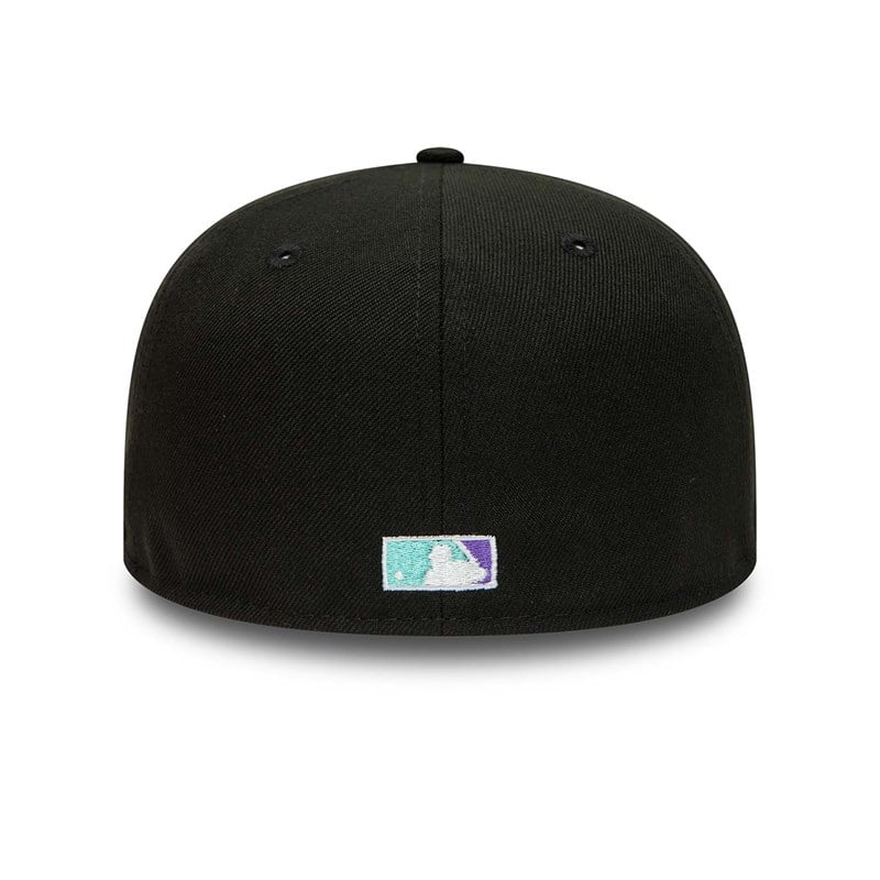 Black New Era Anahiem Angels And Tint Fitted Cap 59fifty | CYAH98043