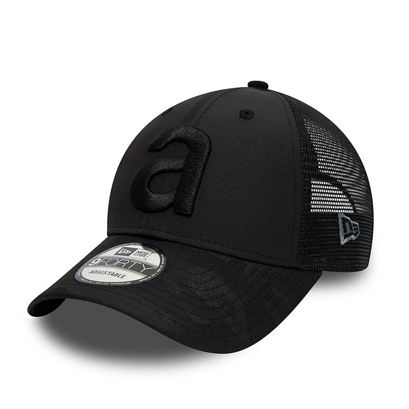 Black New Era Aprilia Poly Adjustable Cap 9forty | FPZS19253