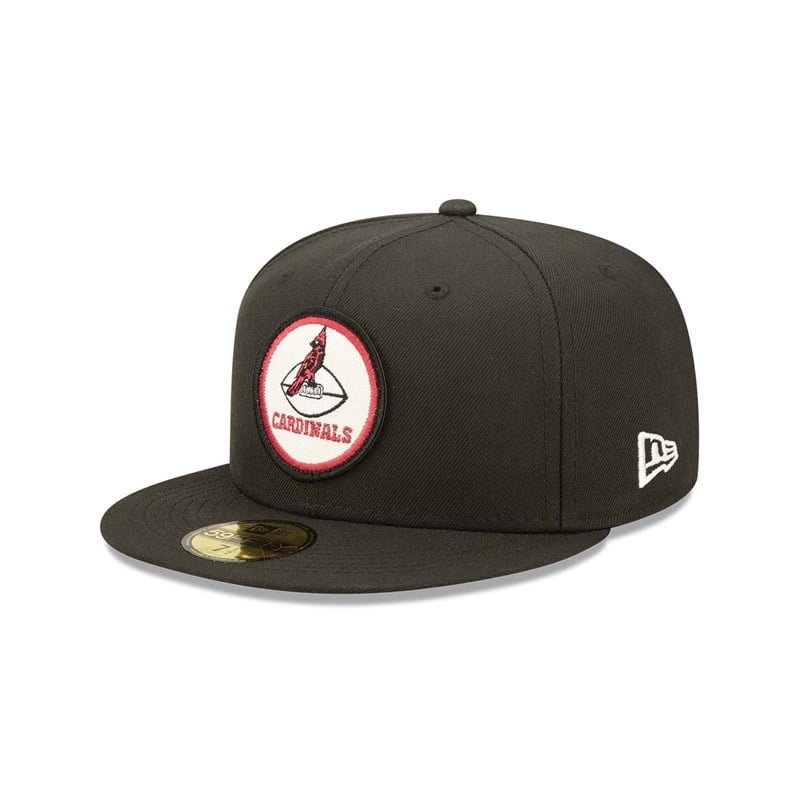 Black New Era Arizona Cardinals NFL Sideline 2022 Fitted Cap 59fifty | ODHZ01467