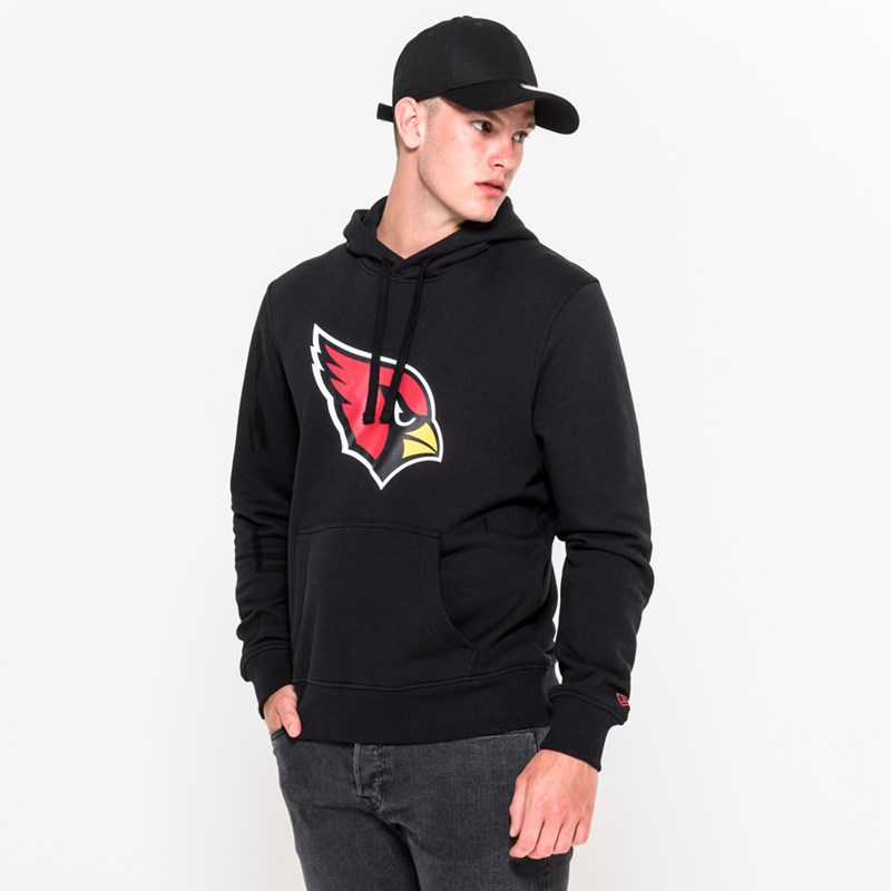 Black New Era Arizona Cardinals Team Logo Hoodie | FEBJ92850