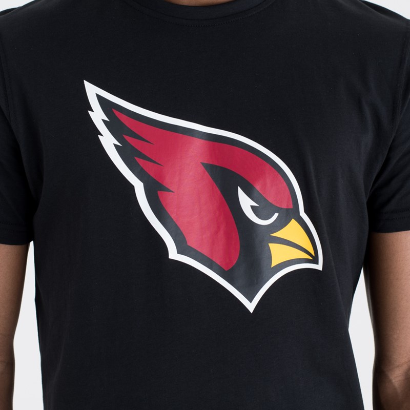 Black New Era Arizona Cardinals Team Logo T-Shirt | PGIK85217