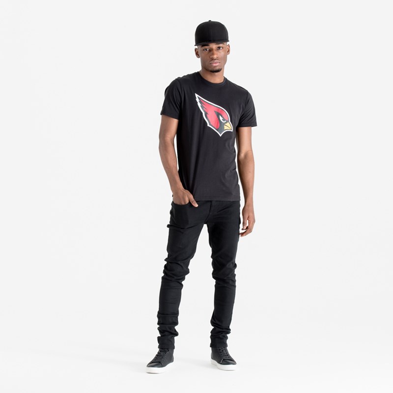 Black New Era Arizona Cardinals Team Logo T-Shirt | PGIK85217