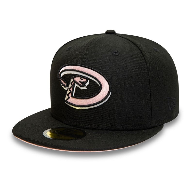 Black New Era Arizona Diamondbacks 20th Anniversary Fitted Cap 59fifty | HGAN72480