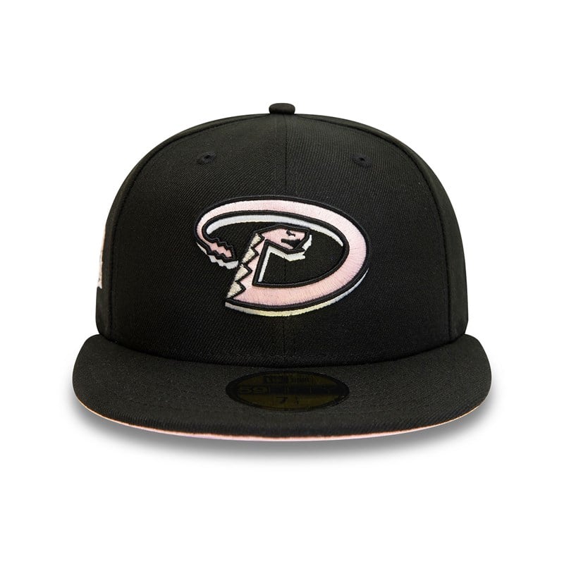 Black New Era Arizona Diamondbacks 20th Anniversary Fitted Cap 59fifty | HGAN72480