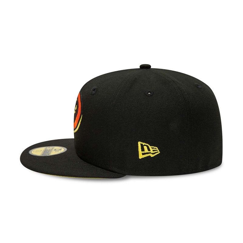 Black New Era Arizona Diamondbacks And Fitted Cap 59fifty | LYVA72056