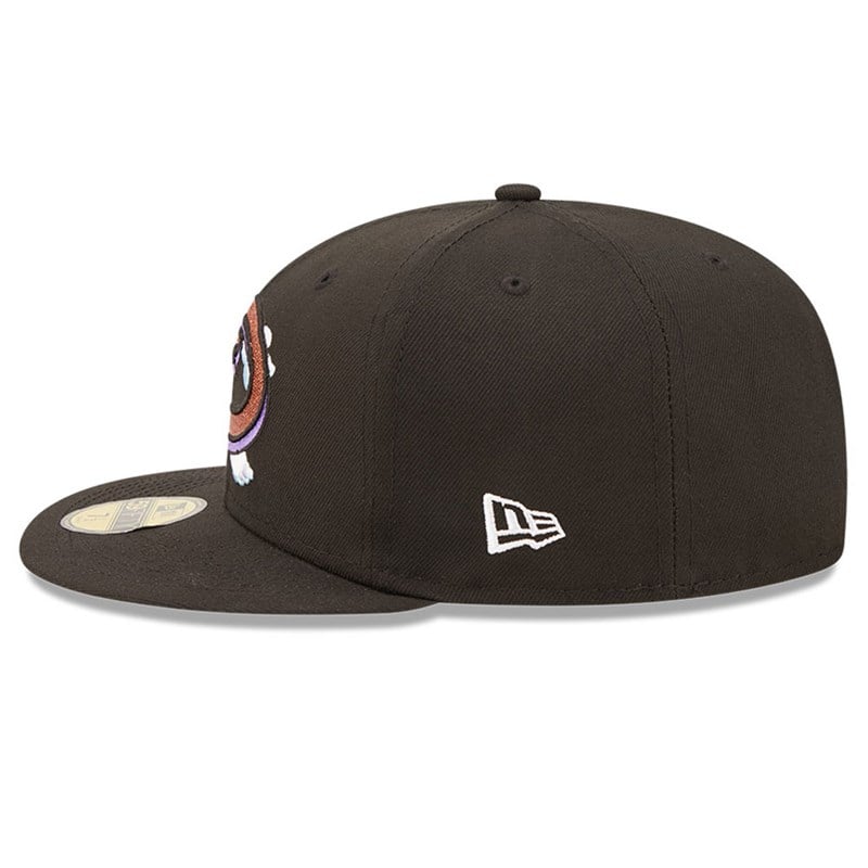 Black New Era Arizona Diamondbacks Comic Cloud Fitted Cap 59fifty | YZQA74512