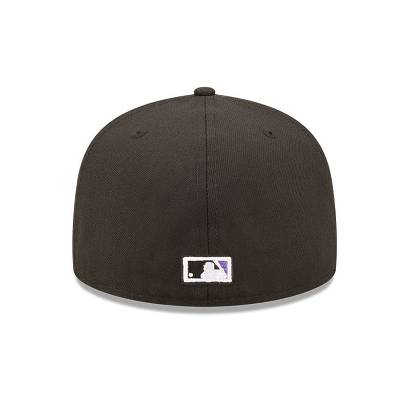 Black New Era Arizona Diamondbacks Comic Cloud Fitted Cap 59fifty | YZQA74512