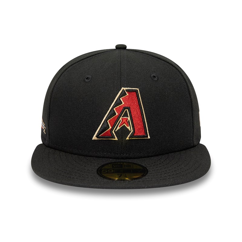 Black New Era Arizona Diamondbacks National League Stadium Fitted Cap 59fifty | ORMA20614