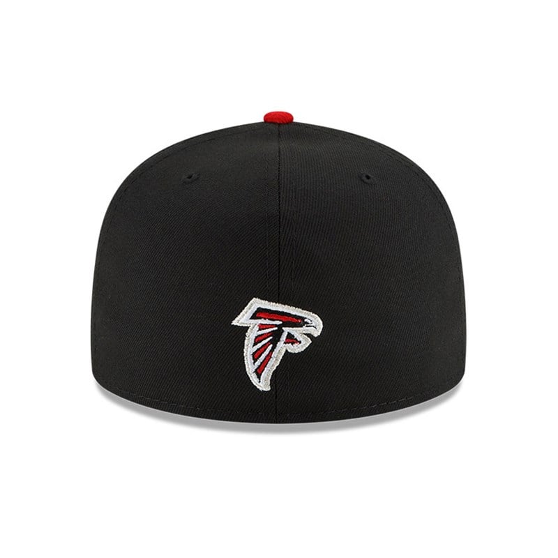 Black New Era Atlanta Falcons NFL Draft Fitted Cap 59fifty | NCSJ54631