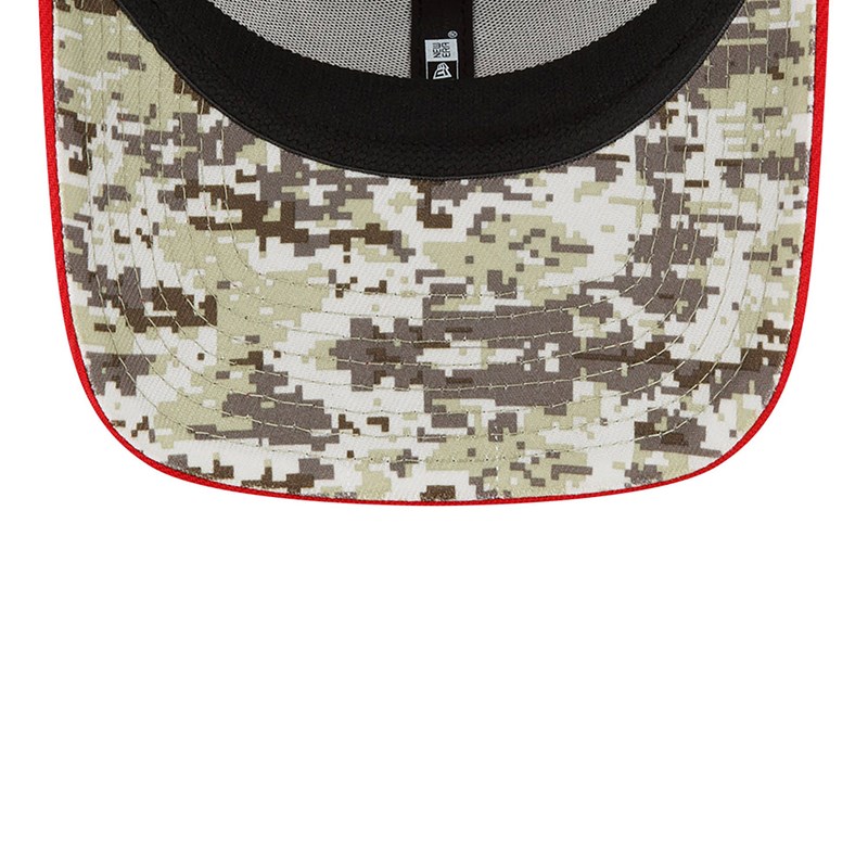 Black New Era Atlanta Falcons NFL Salute To Service Stretch Fit Cap 39thirty | OYVD92405