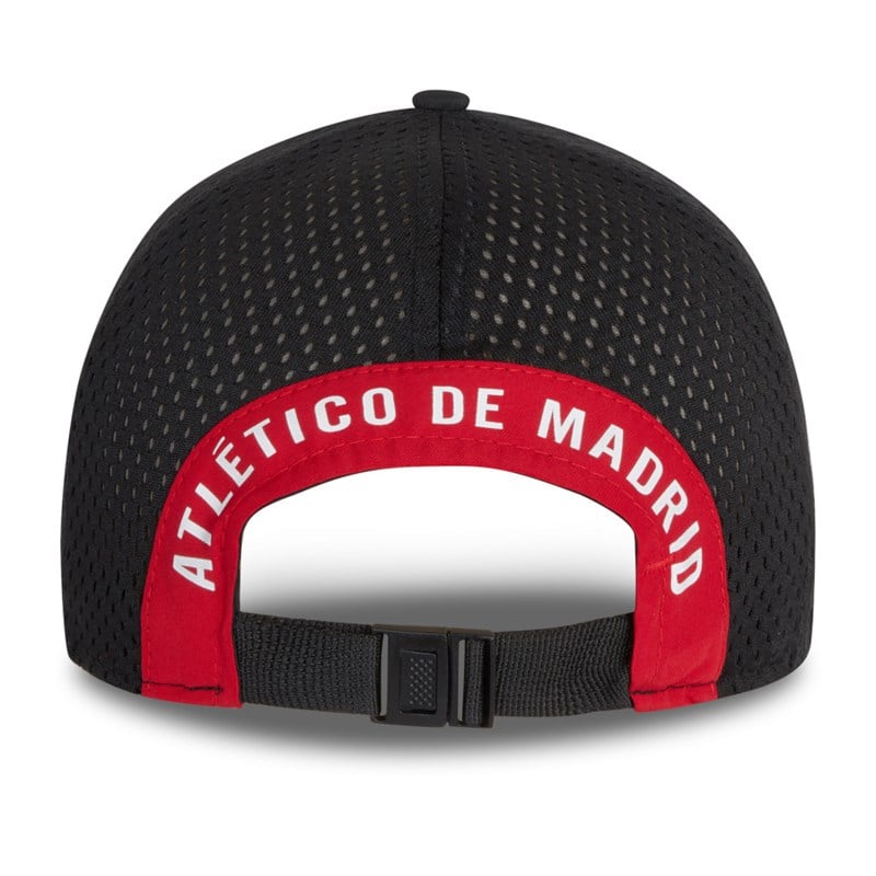 Black New Era Atletico Madrid Rear Arch Adjustable Cap 9forty | NGIS86749