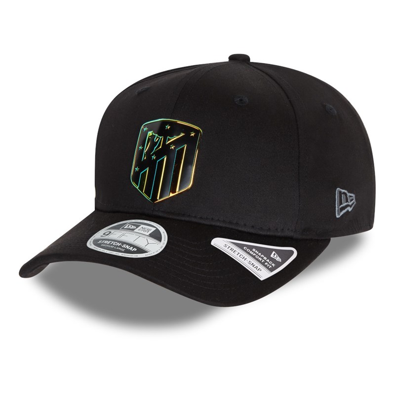 Black New Era Atletico Madrid Stretch Snap Cap 9fifty | FZON39154