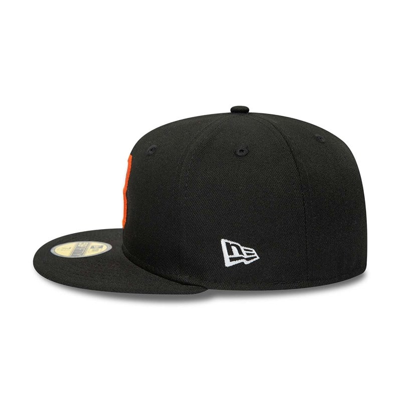 Black New Era Baltimore Orioles 50th Anniversary Fitted Cap 59fifty | KAIQ31620