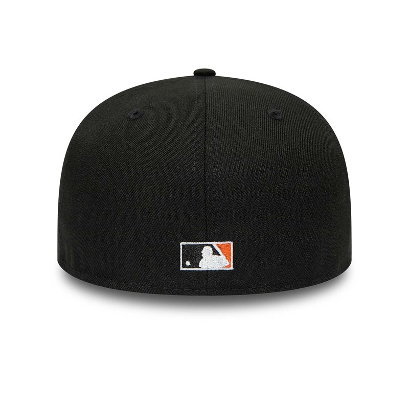 Black New Era Baltimore Orioles 50th Anniversary Fitted Cap 59fifty | KAIQ31620