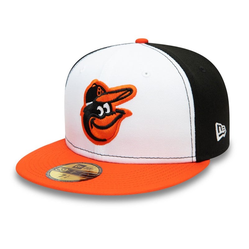 Black New Era Baltimore Orioles Ac Perf Cap 59fifty | ZJFM57106