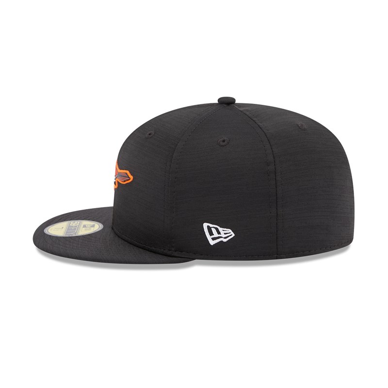 Black New Era Baltimore Orioles MLB Clubhouse Fitted Cap 59fifty | LZIN12584