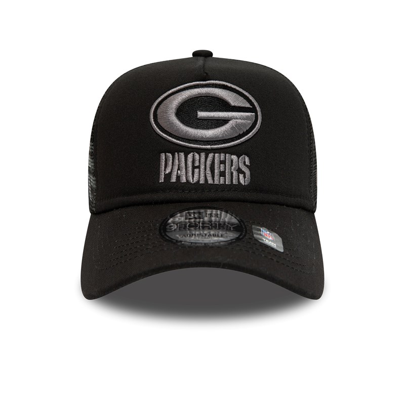 Black New Era Bay Packers X Alpha Industries A-frame Cap 9forty | TKOJ17489