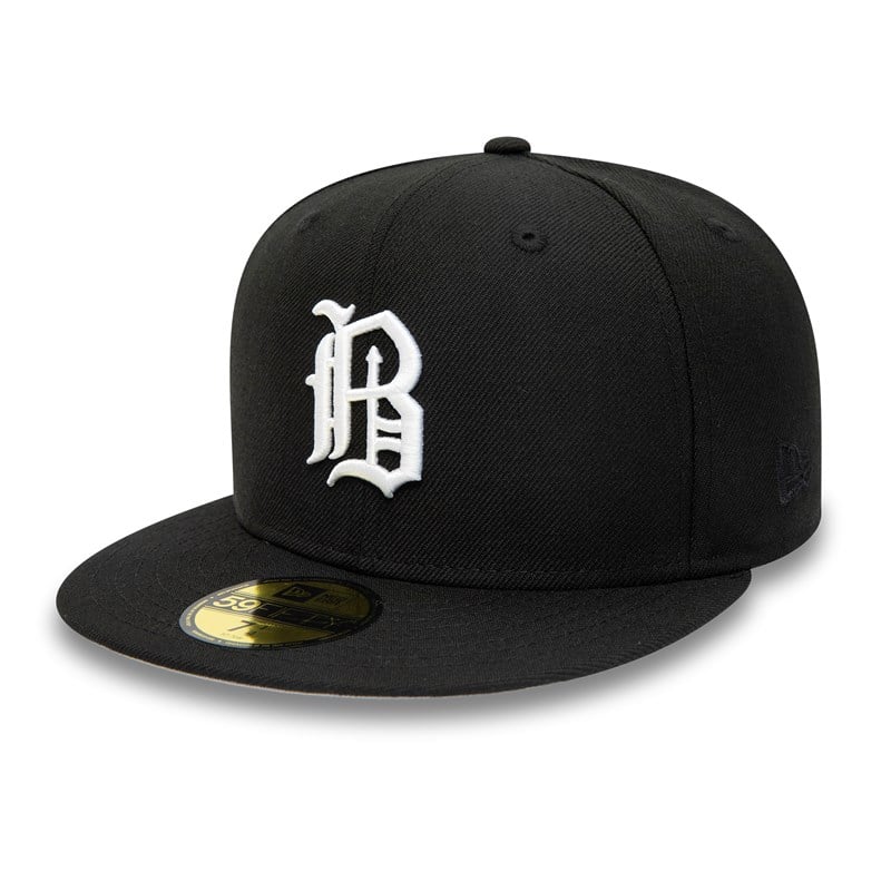 Black New Era Birmingham Barons Milb Fitted Cap 59fifty | BOGZ76943