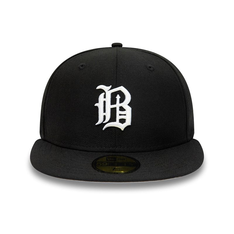 Black New Era Birmingham Barons Milb Fitted Cap 59fifty | BOGZ76943