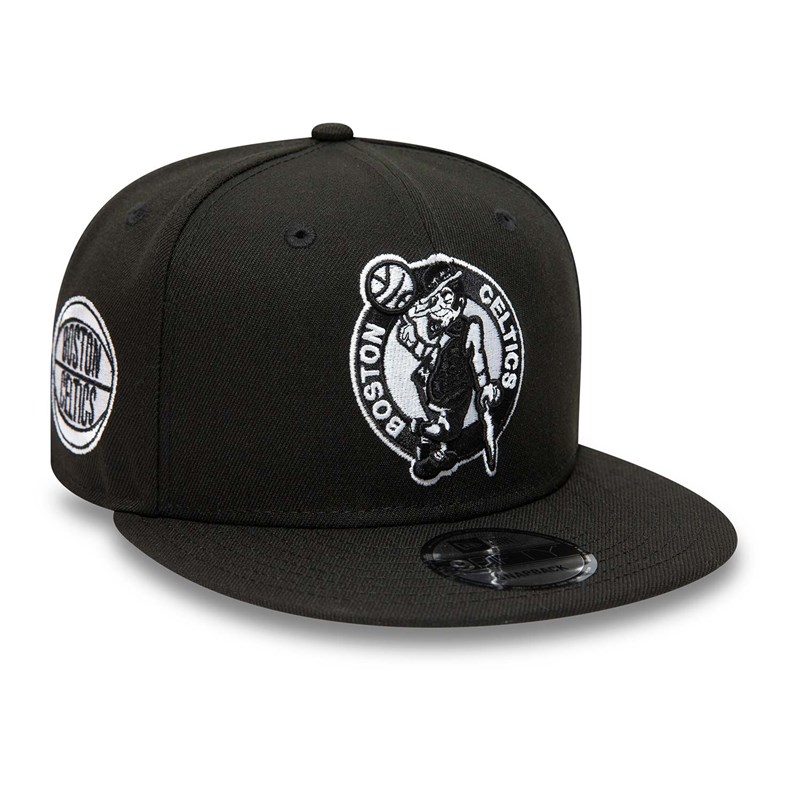 Black New Era Boston Celtics Cap 9fifty | FCHJ18293