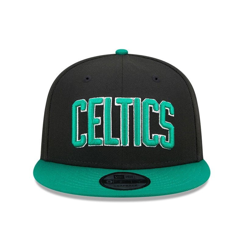 Black New Era Boston Celtics NBA Statement Cap 9fifty | LFZW26314