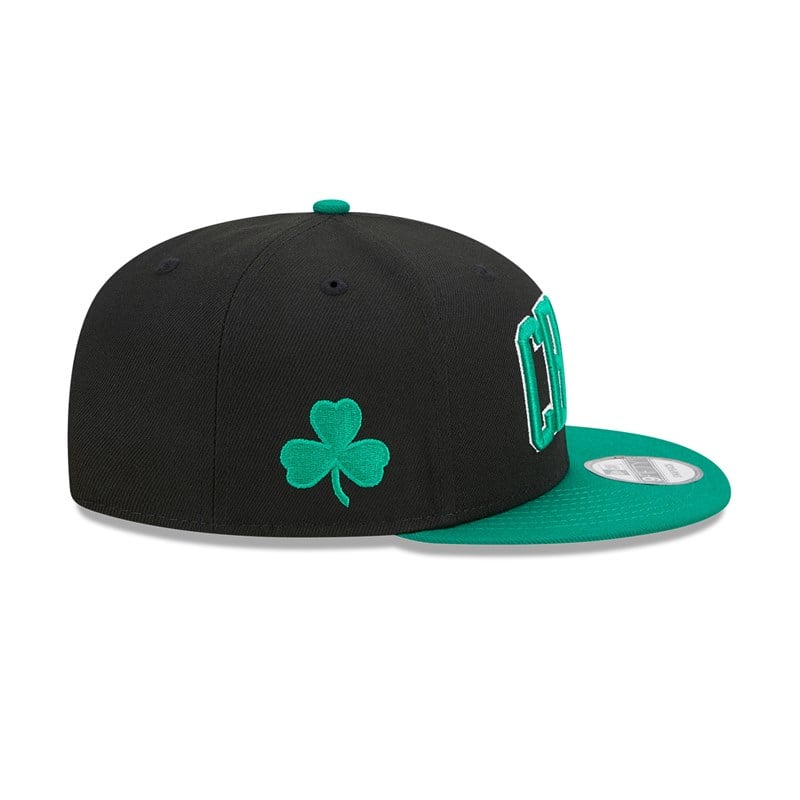 Black New Era Boston Celtics NBA Statement Cap 9fifty | LFZW26314