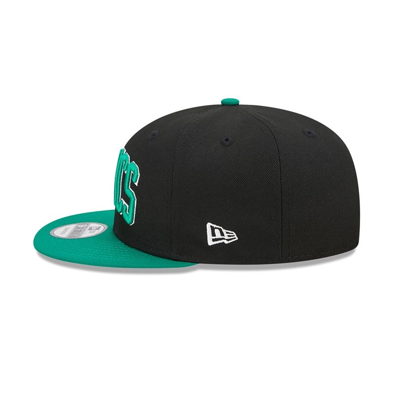 Black New Era Boston Celtics NBA Statement Cap 9fifty | LFZW26314