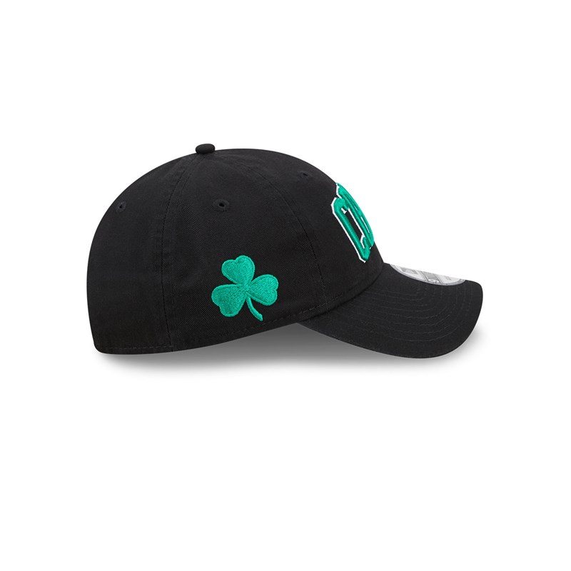 Black New Era Boston Celtics NBA Statement Adjustable Cap 9twenty | PVHR64017