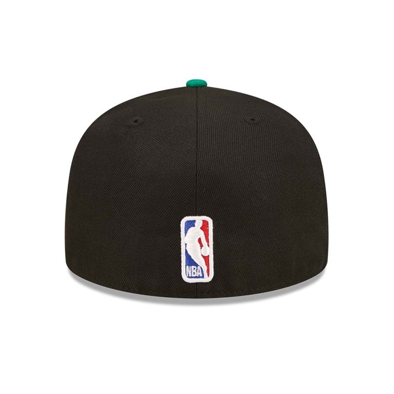 Black New Era Boston Celtics NBA Tip Off 2022 Fitted Cap 59fifty | NFRC93568