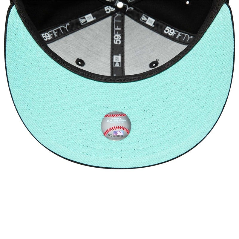 Black New Era Boston Sox And Tint Fitted Cap 59fifty | TSEA28495