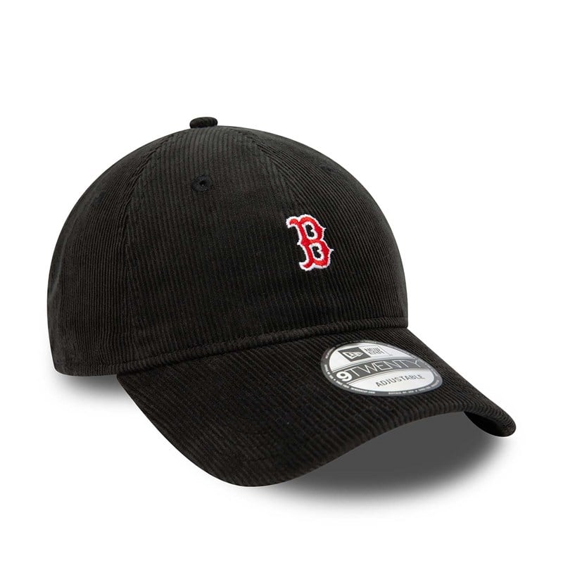 Black New Era Boston Sox Mini Logo Adjustable Cap 9twenty | CNIH54872