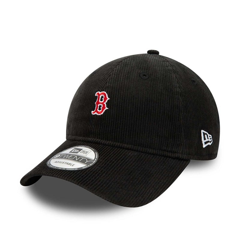 Black New Era Boston Sox Mini Logo Adjustable Cap 9twenty | CNIH54872