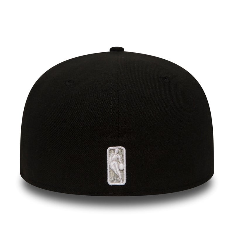 Black New Era Brooklyn Nets Essential Cap 59fifty | QWXH02789