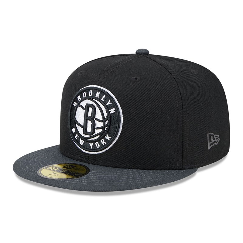 Black New Era Brooklyn Nets NBA All Star Game Fitted Cap 59fifty | PRBH06843