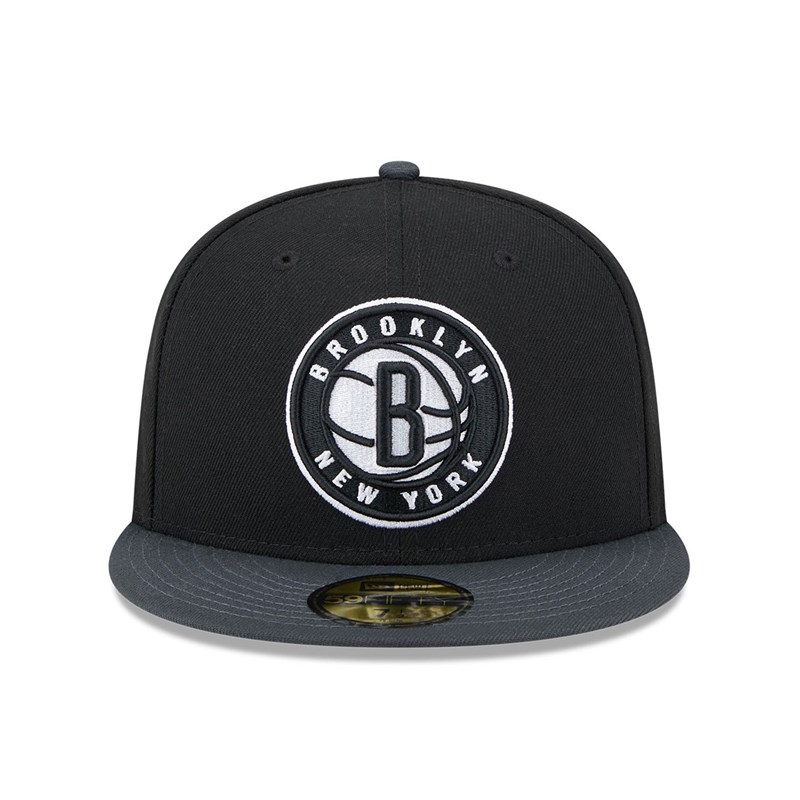 Black New Era Brooklyn Nets NBA All Star Game Fitted Cap 59fifty | PRBH06843