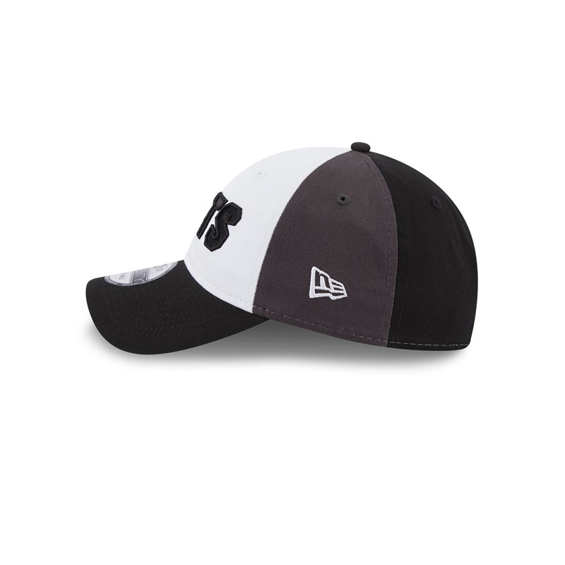 Black New Era Brooklyn Nets NBA Back Half Adjustable Cap 9twenty | HSIB41765