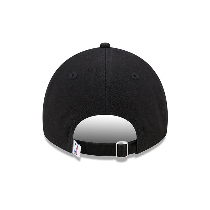 Black New Era Brooklyn Nets NBA Statement Adjustable Cap 9twenty | SKUB26450