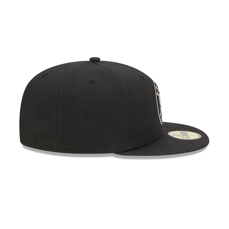 Black New Era Brooklyn Nets Twilight Fantasy Fitted Cap 59fifty | VSJB14978