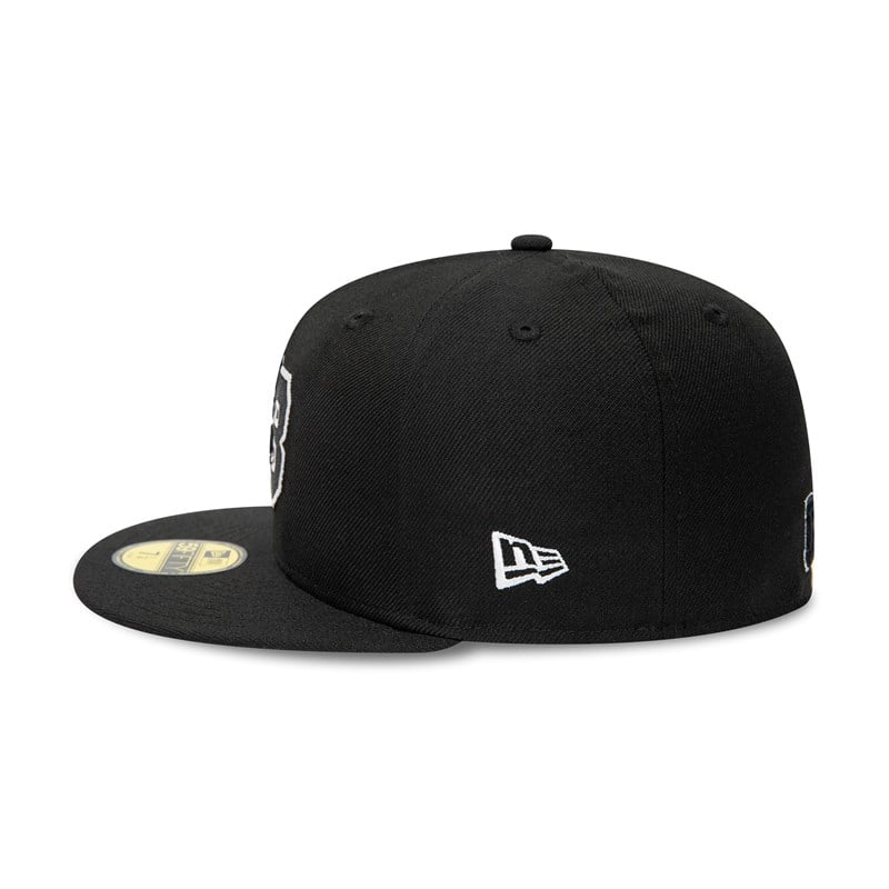 Black New Era Buffalo Bisons Milb And Fitted Cap 59fifty | JIUS85140