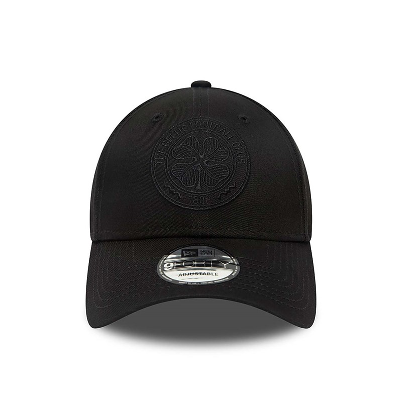 Black New Era Celtic Fc On Adjustable Cap 9forty | OVWJ49830