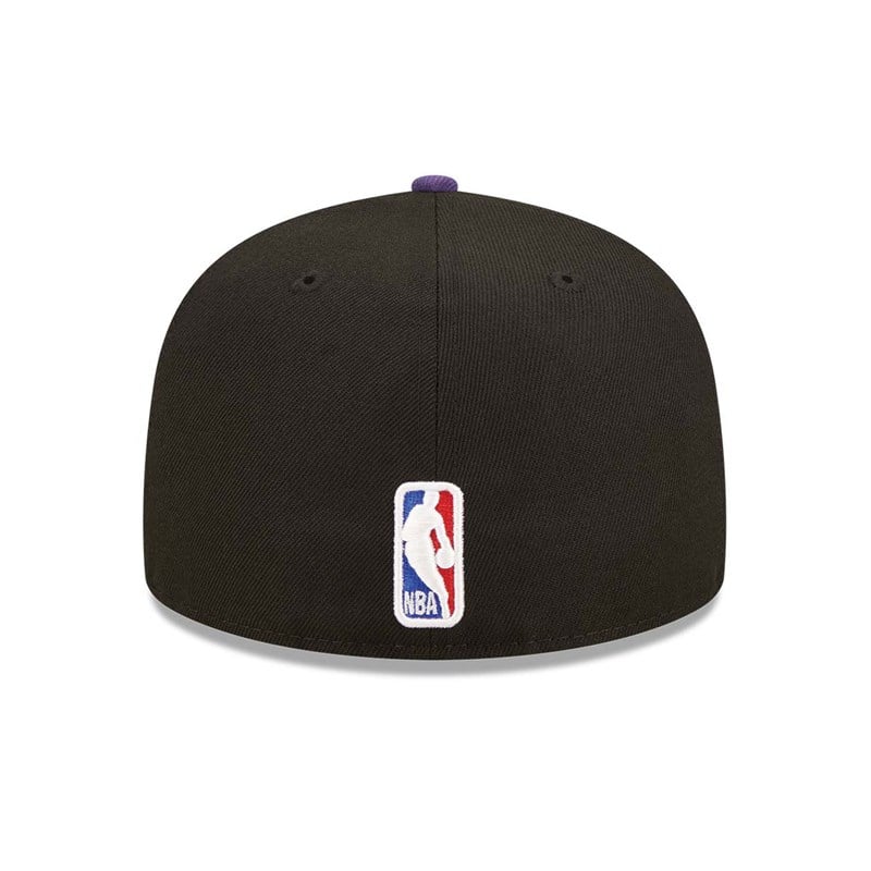 Black New Era Charlotte Hornets NBA 2022 Fitted Cap 59fifty | FIZA63521