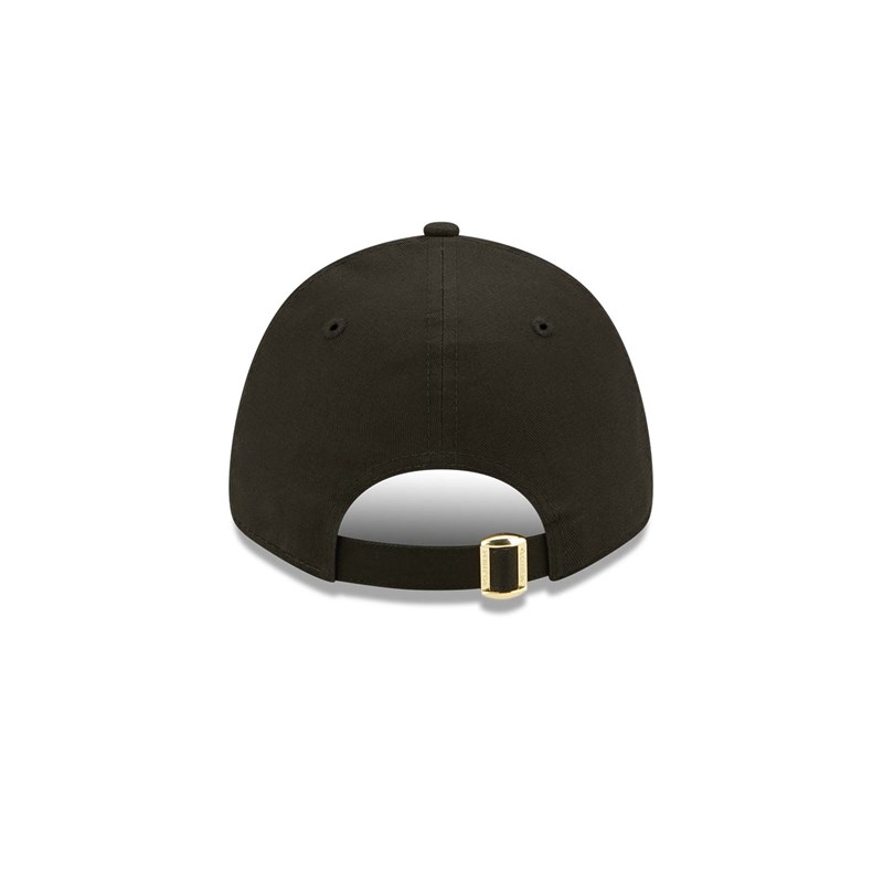 Black New Era Chicago Bulls Adjustable Cap 9forty | YLCW98346