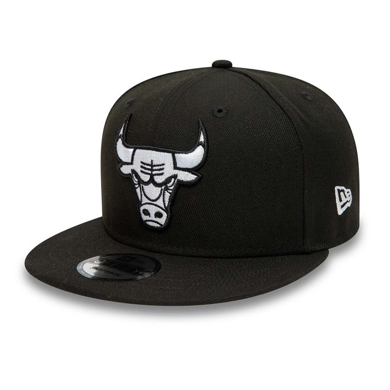 Black New Era Chicago Bulls Cap 9fifty | ELAW76043