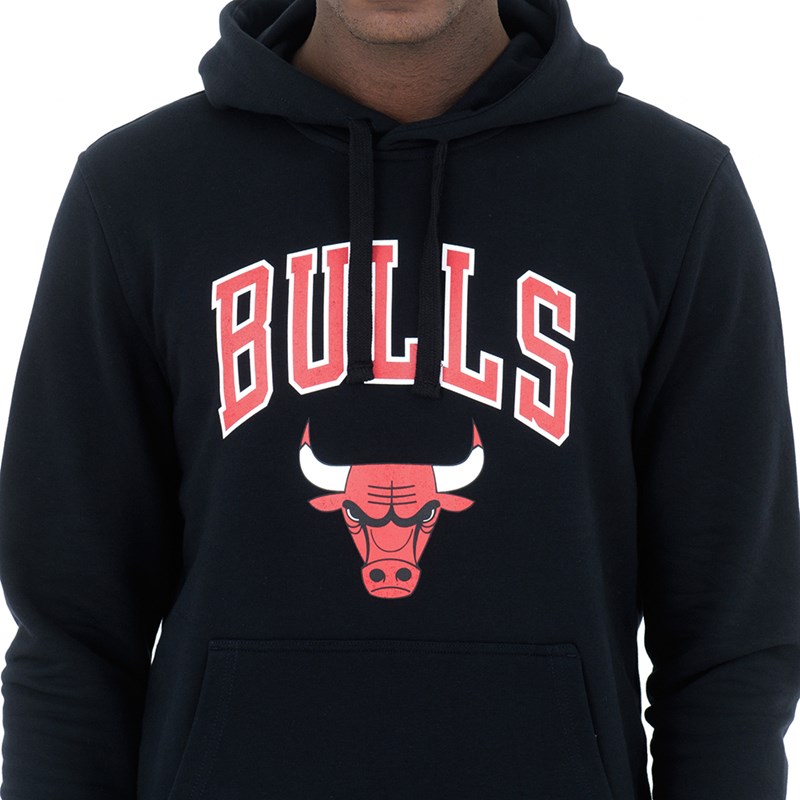 Black New Era Chicago Bulls Hoodie | SMPE89217