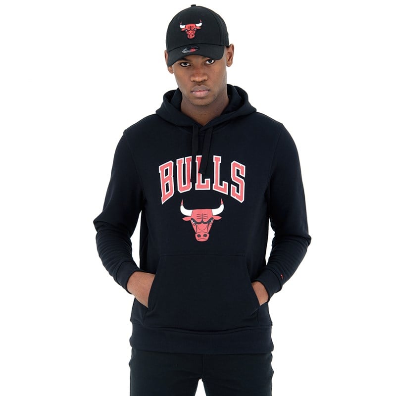 Black New Era Chicago Bulls Hoodie | SMPE89217