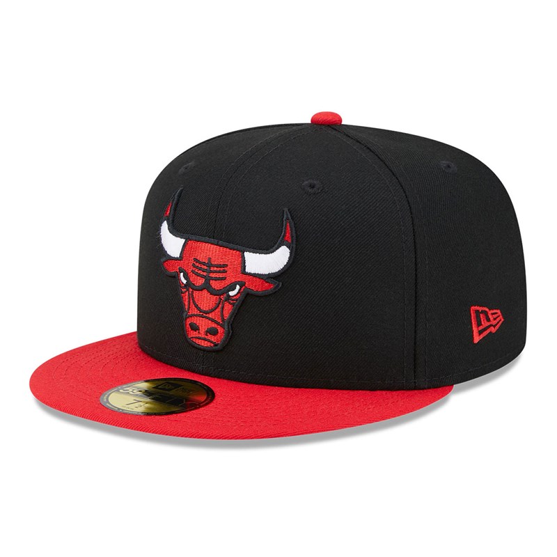 Black New Era Chicago Bulls NBA All Star Game Fitted Cap 59fifty | SZNX62093