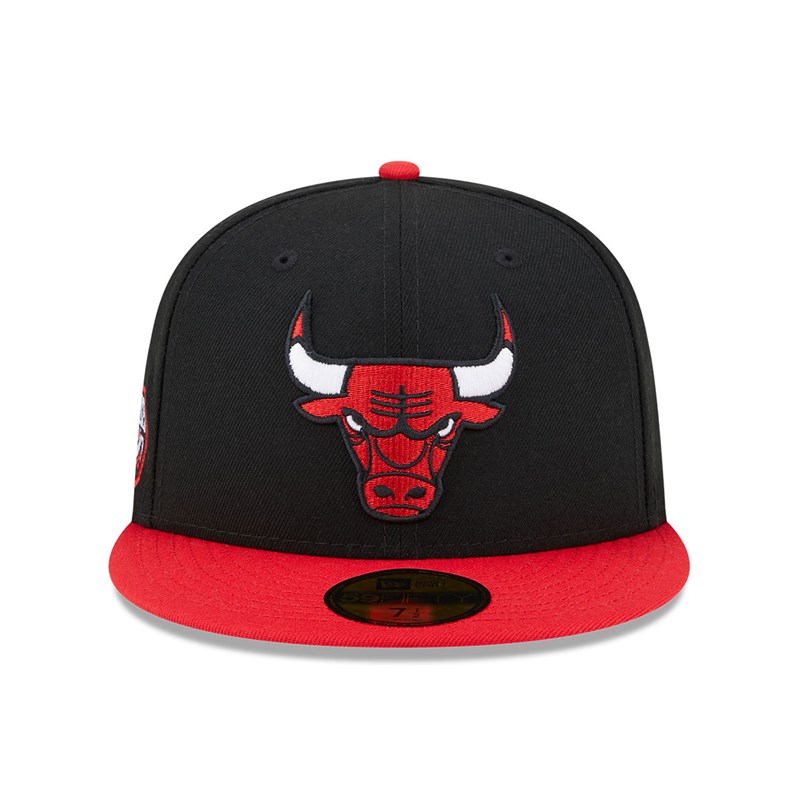 Black New Era Chicago Bulls NBA All Star Game Fitted Cap 59fifty | SZNX62093