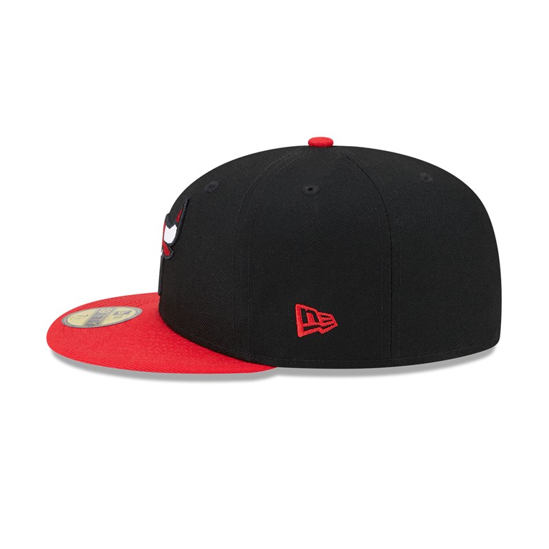 Black New Era Chicago Bulls NBA All Star Game Fitted Cap 59fifty | SZNX62093