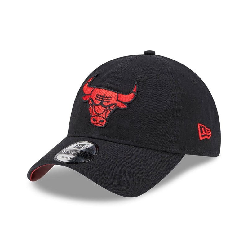 Black New Era Chicago Bulls NBA All Star Game Adjustable Cap 9twenty | XGIM81047