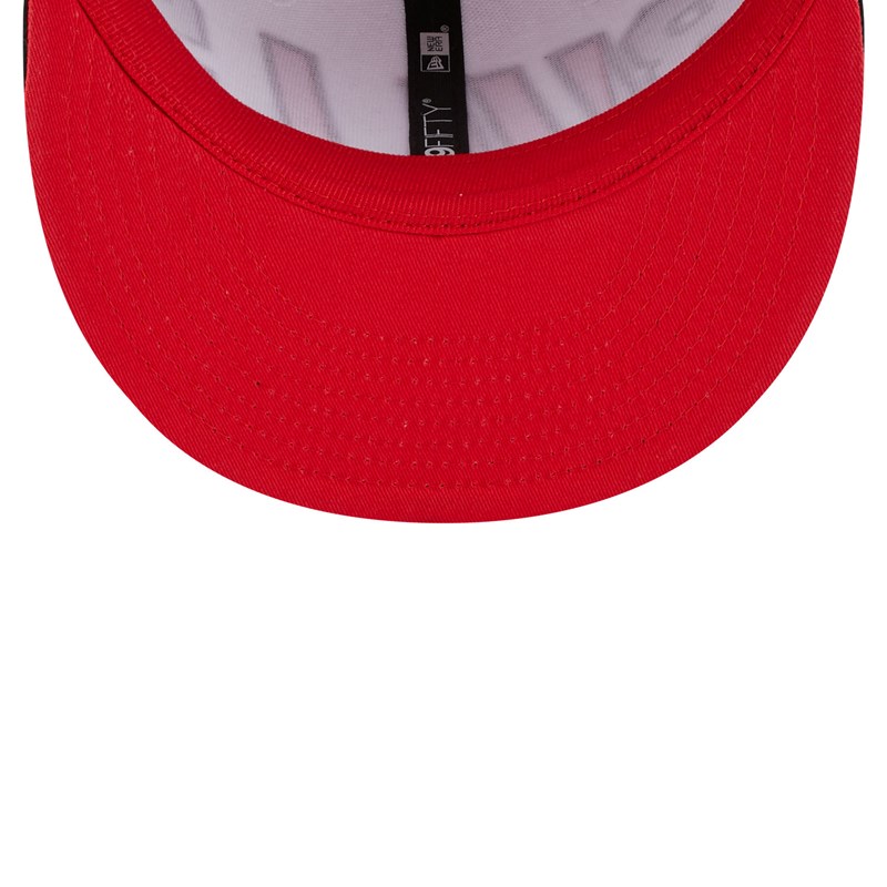 Black New Era Chicago Bulls NBA Back Half Cap 9fifty | VPST65894